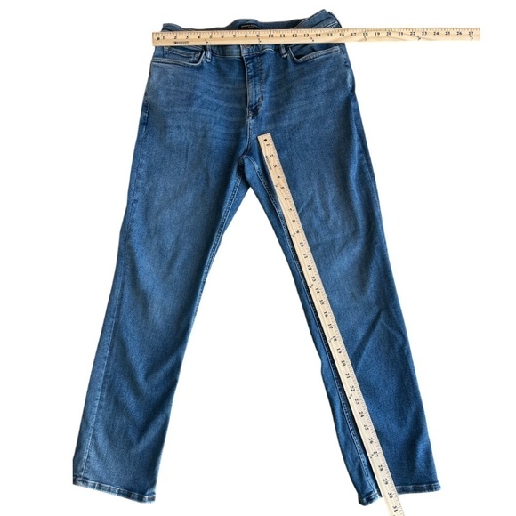 Banana Republic Jeans-Size Men’s 34W x 30L Classic Blue Denim Slim Fit - Picture 4 of 6